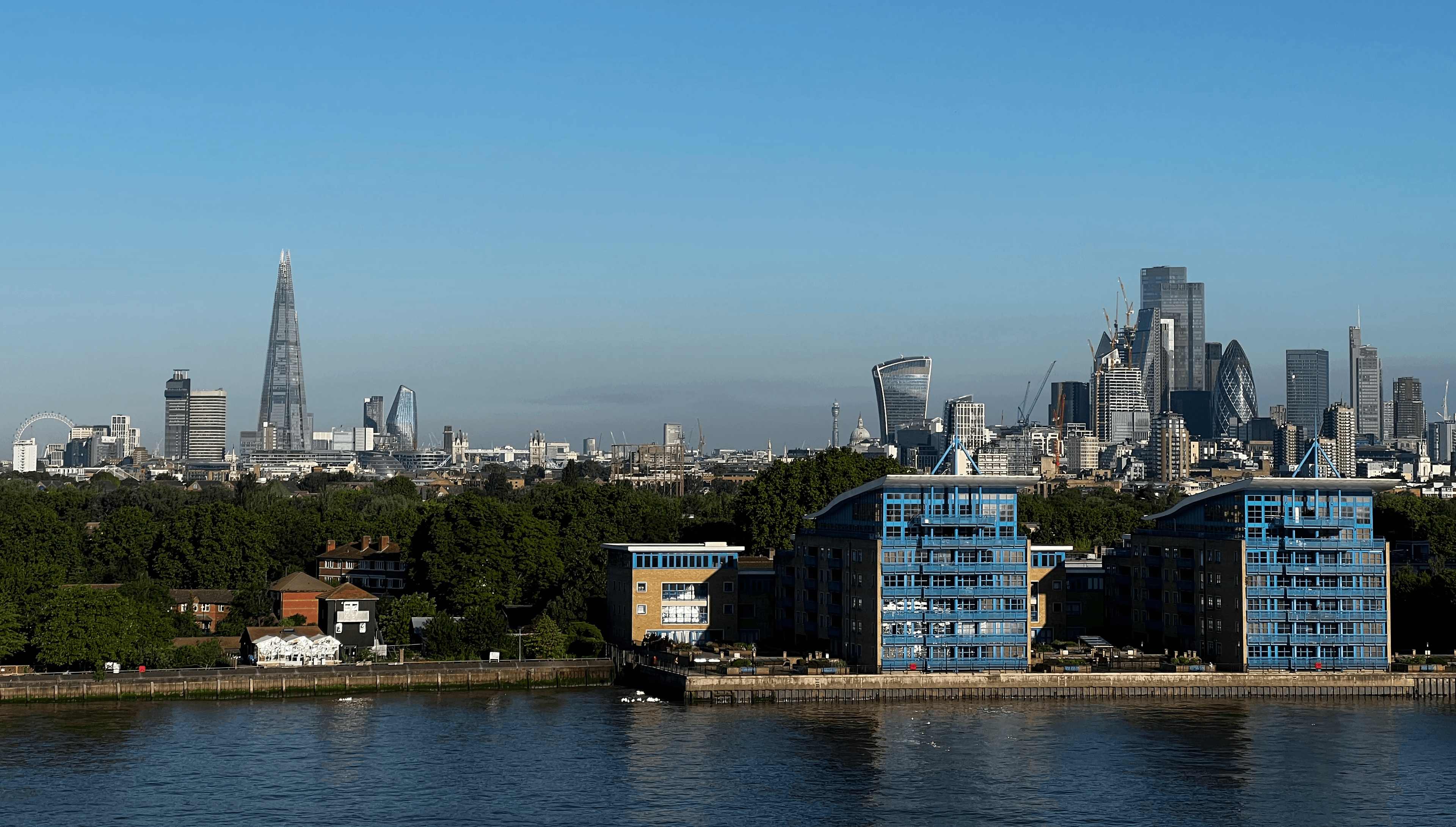 View of London central during daytime